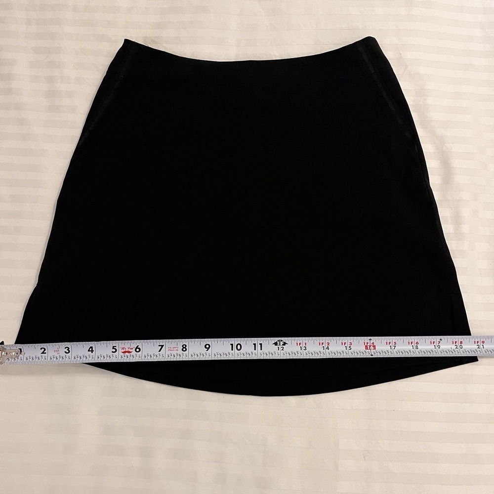Lady Hagen Womens Black Essential Core Back Zip Golf Athletic Skort Size 0 - Picture 5 of 12